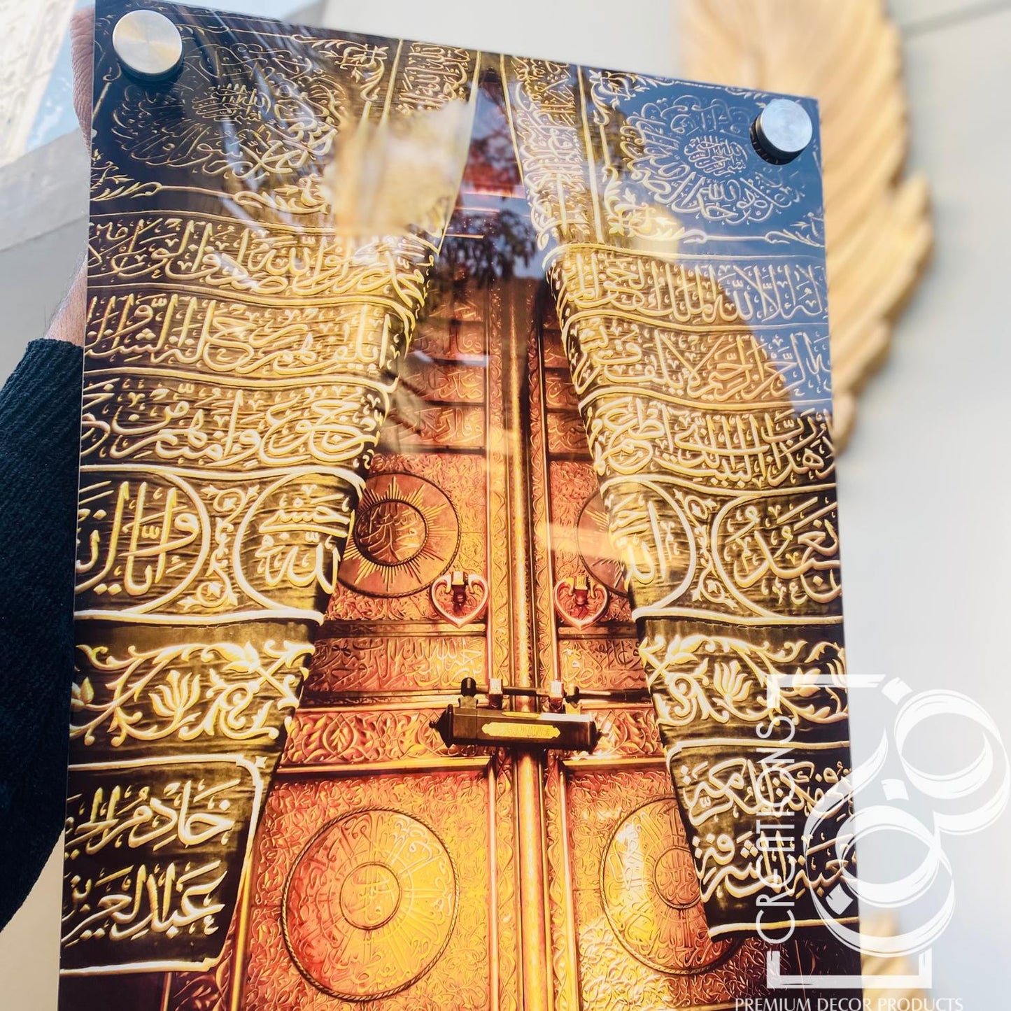 Door Of Holy Kaaba | Printed Acrylic For Wall Decor