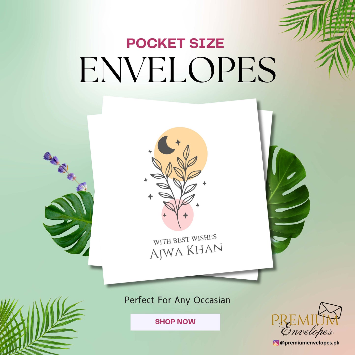 Premium Pocket Size Cash Envelopes Article 007