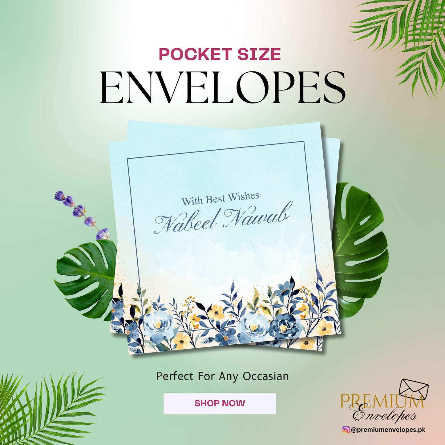 Premium Pocket Size Cash Envelopes Article 015