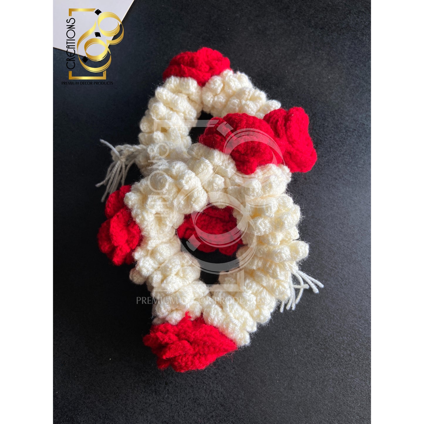 Pair Of Gajray 3 Rose Flowers | Crochet Handmade