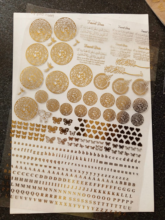 Mix Insert Sheet For Resin Art 007