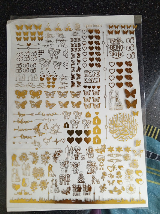 Mix Insert Sheet For Resin Art 006