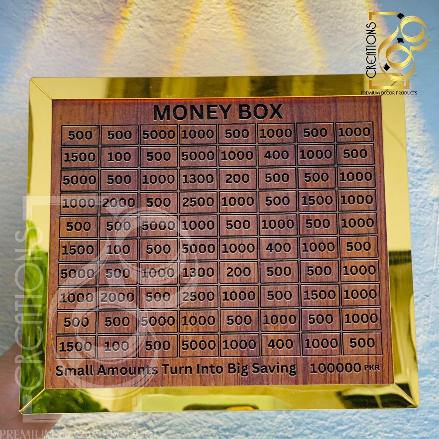 Money Saving Box (1 Lakh Plan)