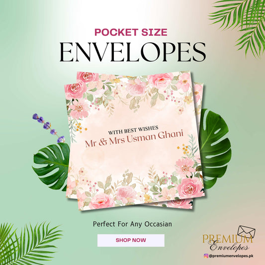 Premium Pocket Size Cash Envelopes Article 022