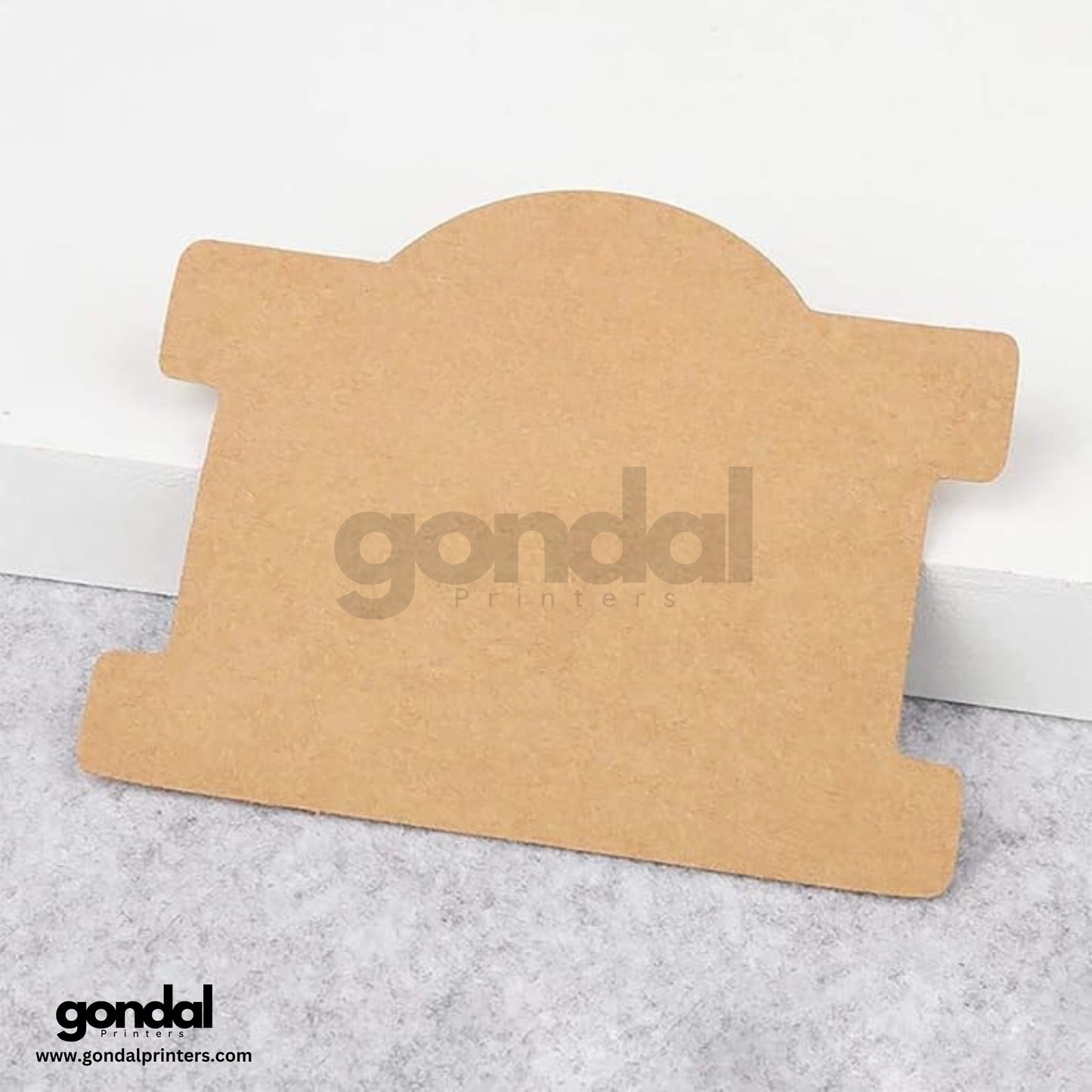 Bracelet Display Cards Holder (3.7x3 in, Brown)