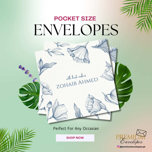 Premium Pocket Size Cash Envelopes Article 013