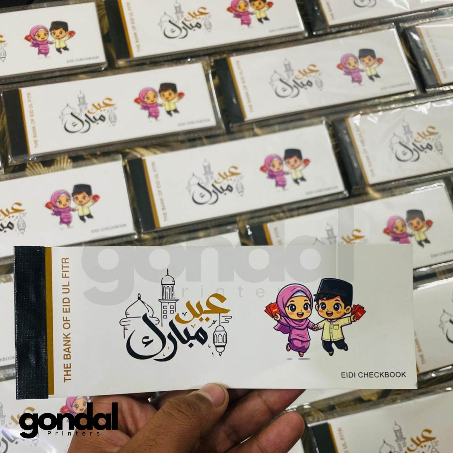 Eidi CheckBook For Kids (12 Pages)