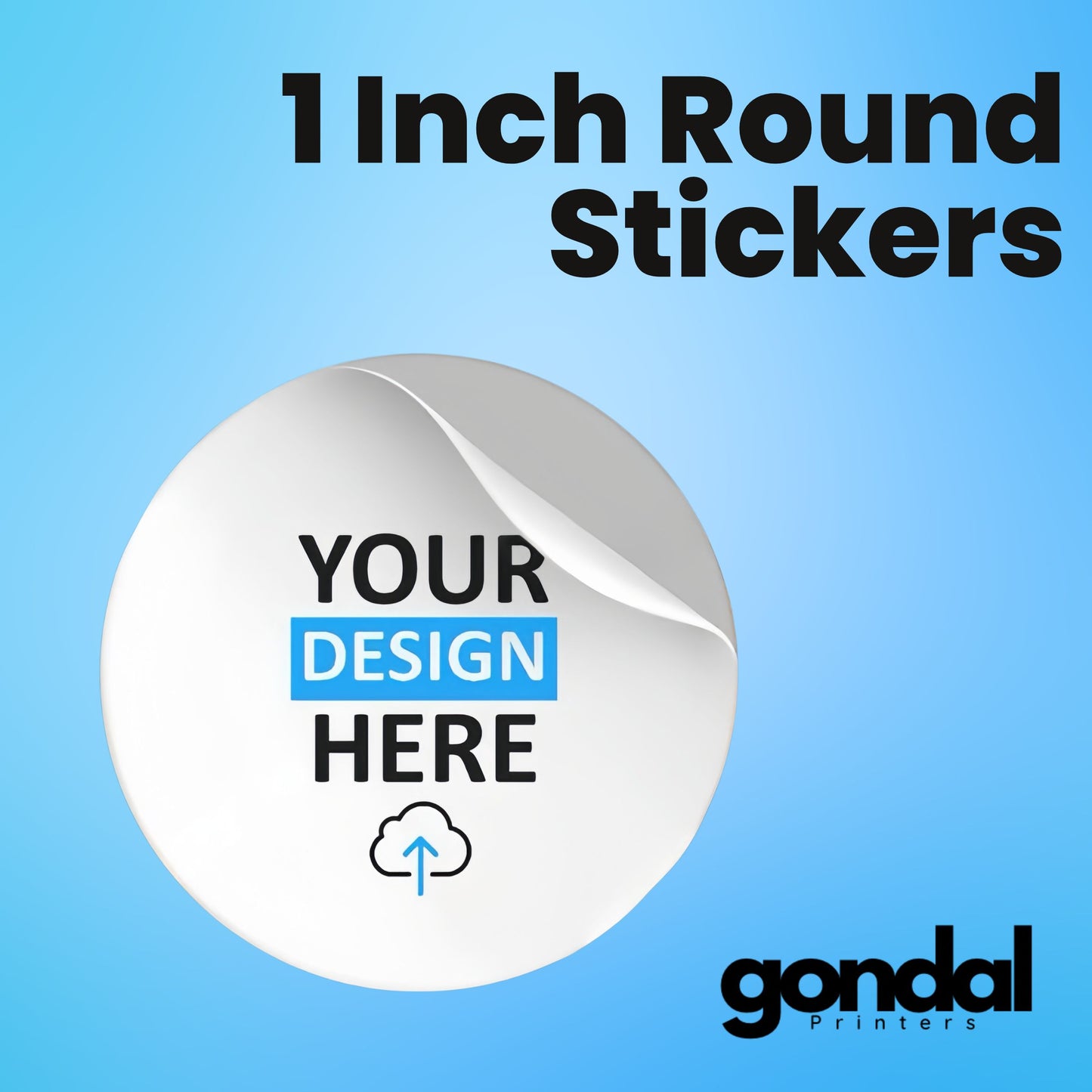 1 Inch Round Stickers