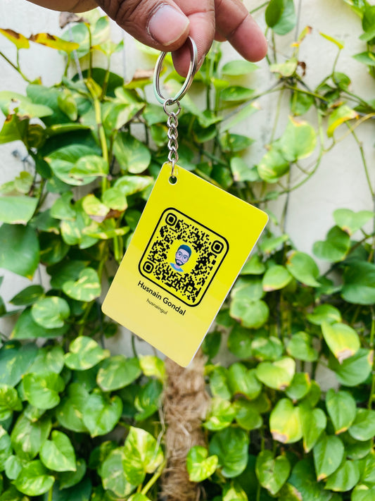 Social Card Keychain