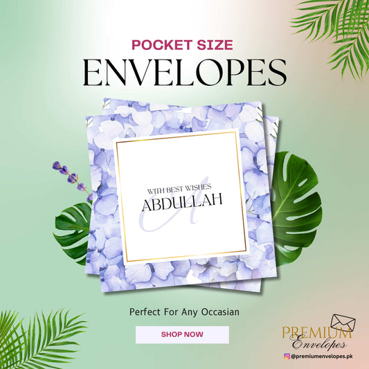 Premium Pocket Size Cash Envelopes Article 011