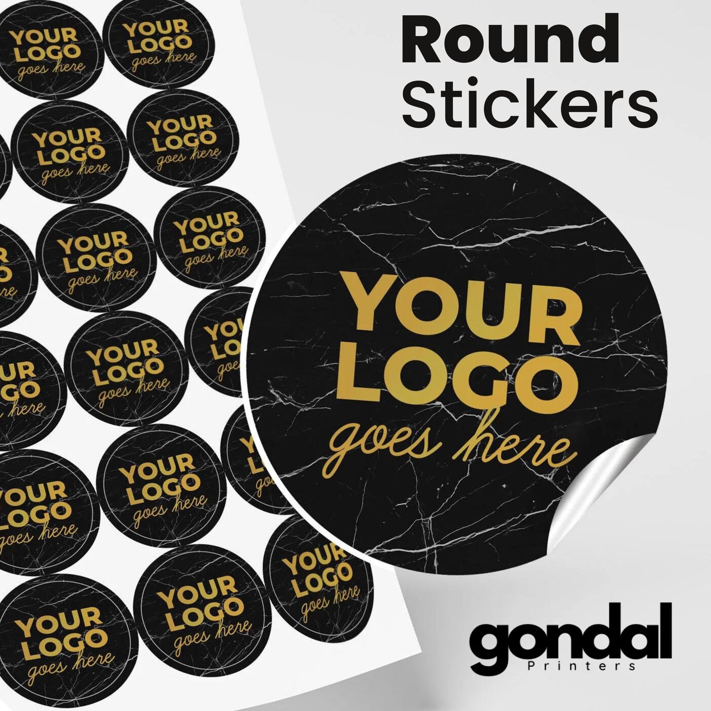 1 Inch Round Stickers