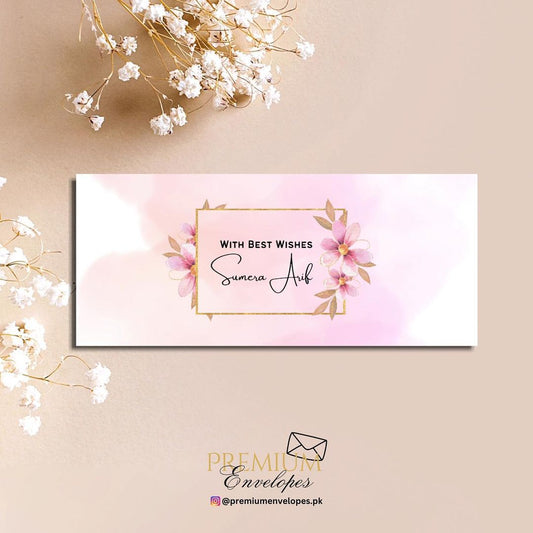 Cash Envelopes Premium Pink Design