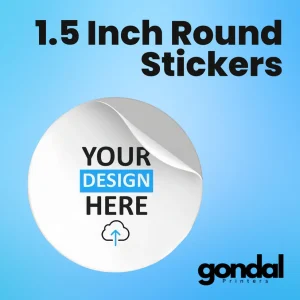 1.5 Inch Round Stickers